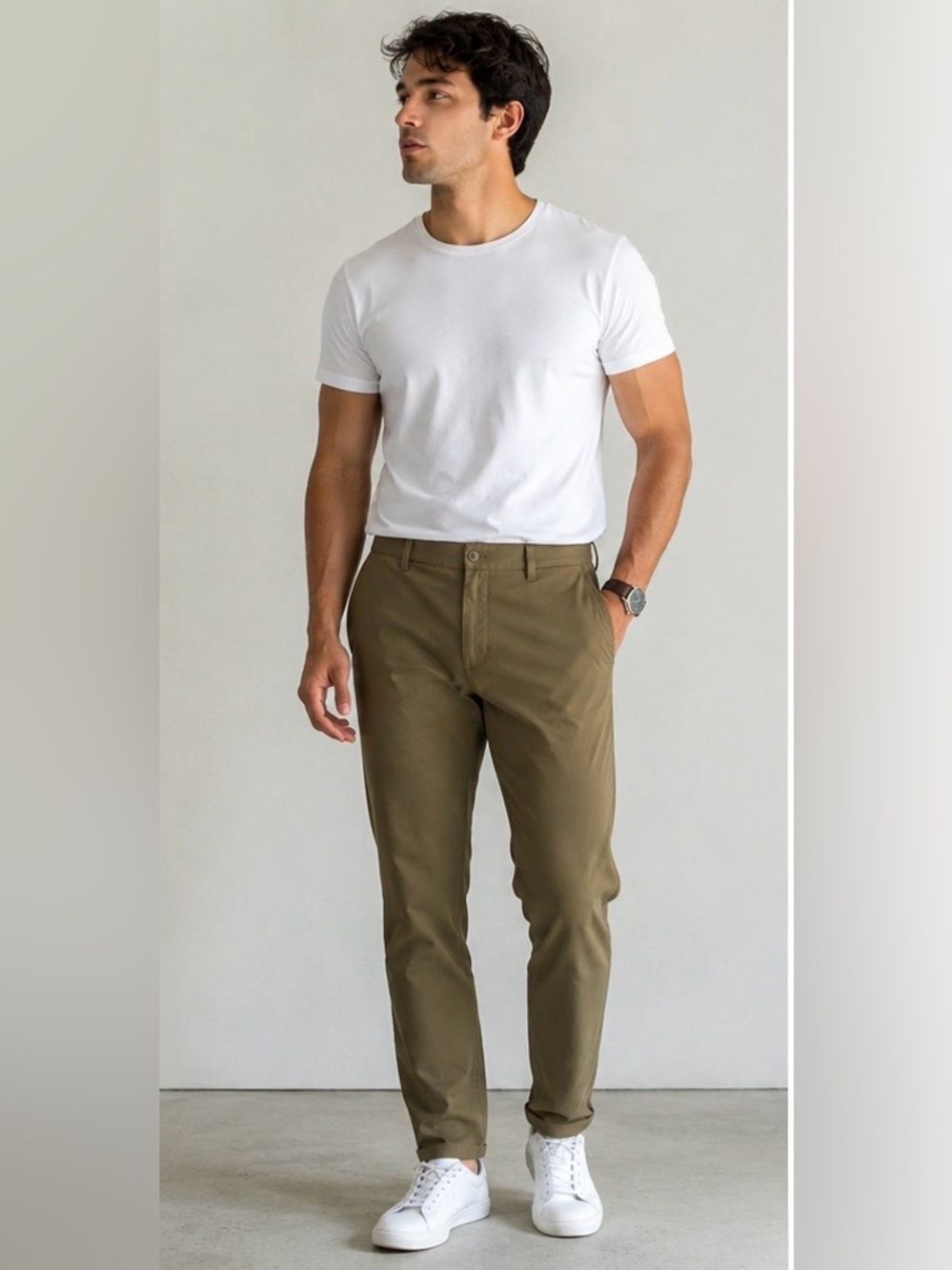 lululemon athletica Olive Stretch Chinos
